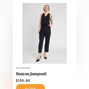 Knox Banyan Jumpsuit in green